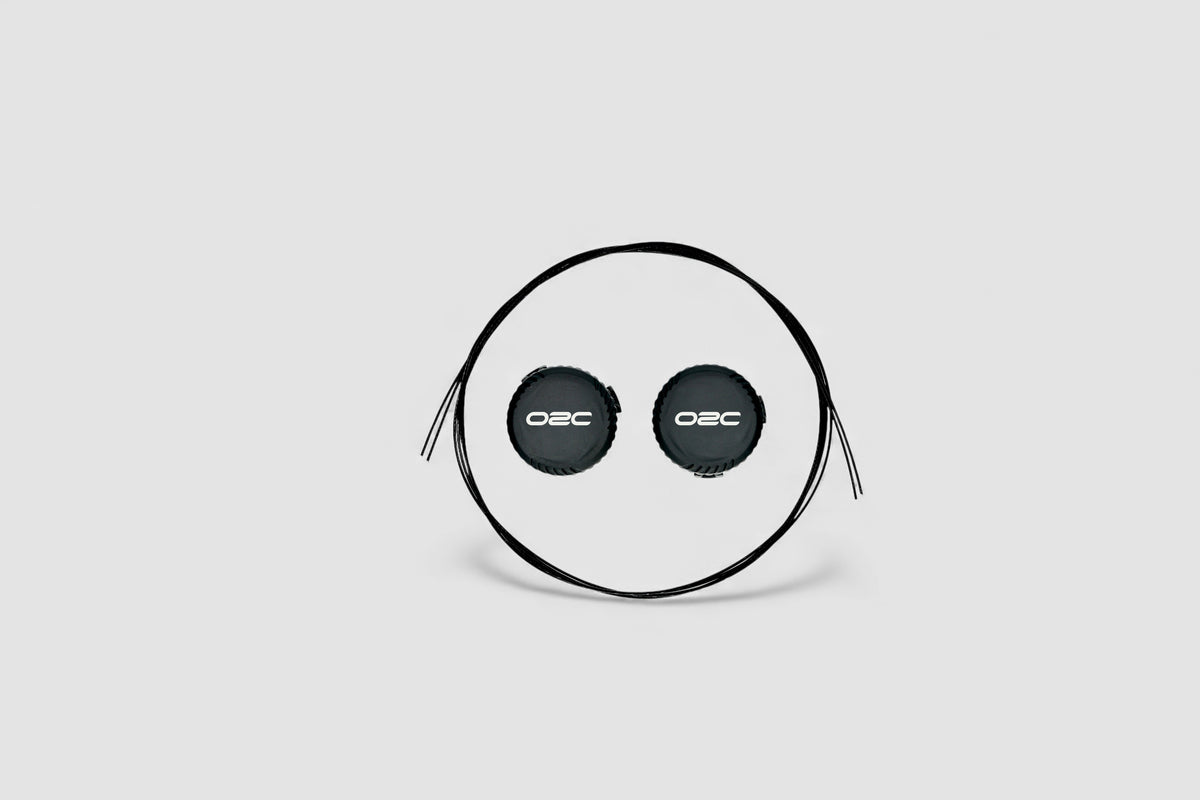 Black O2C dials.